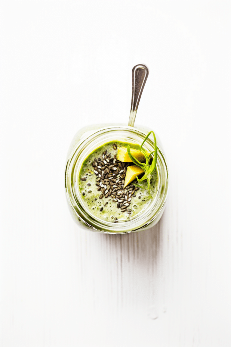 Low-Carb Vegan Green Goddess Smoothie_001