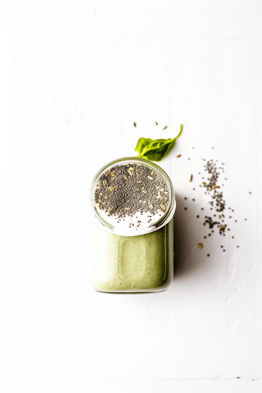 Low-Carb Vegan Green Goddess Smoothie