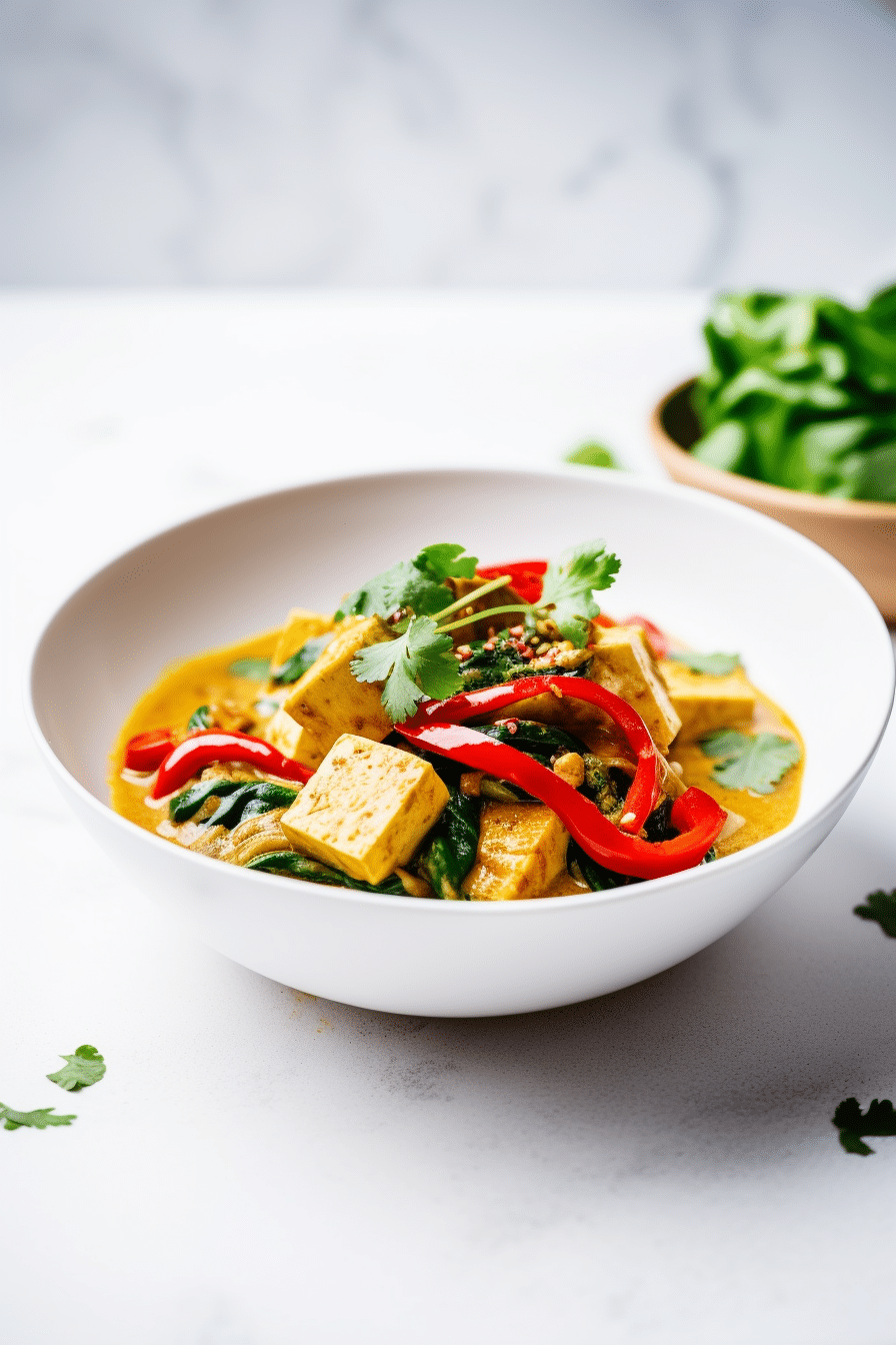 Ingredients for Vegan Keto Coconut Curry