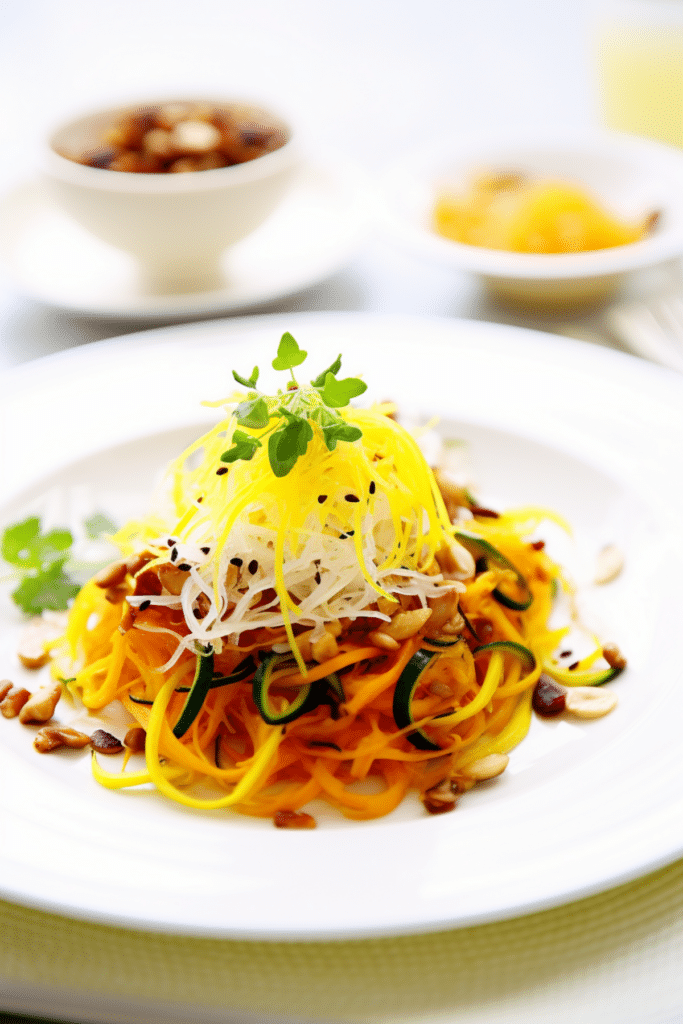 Vegan Keto Spaghetti Squash Pad Thai_001