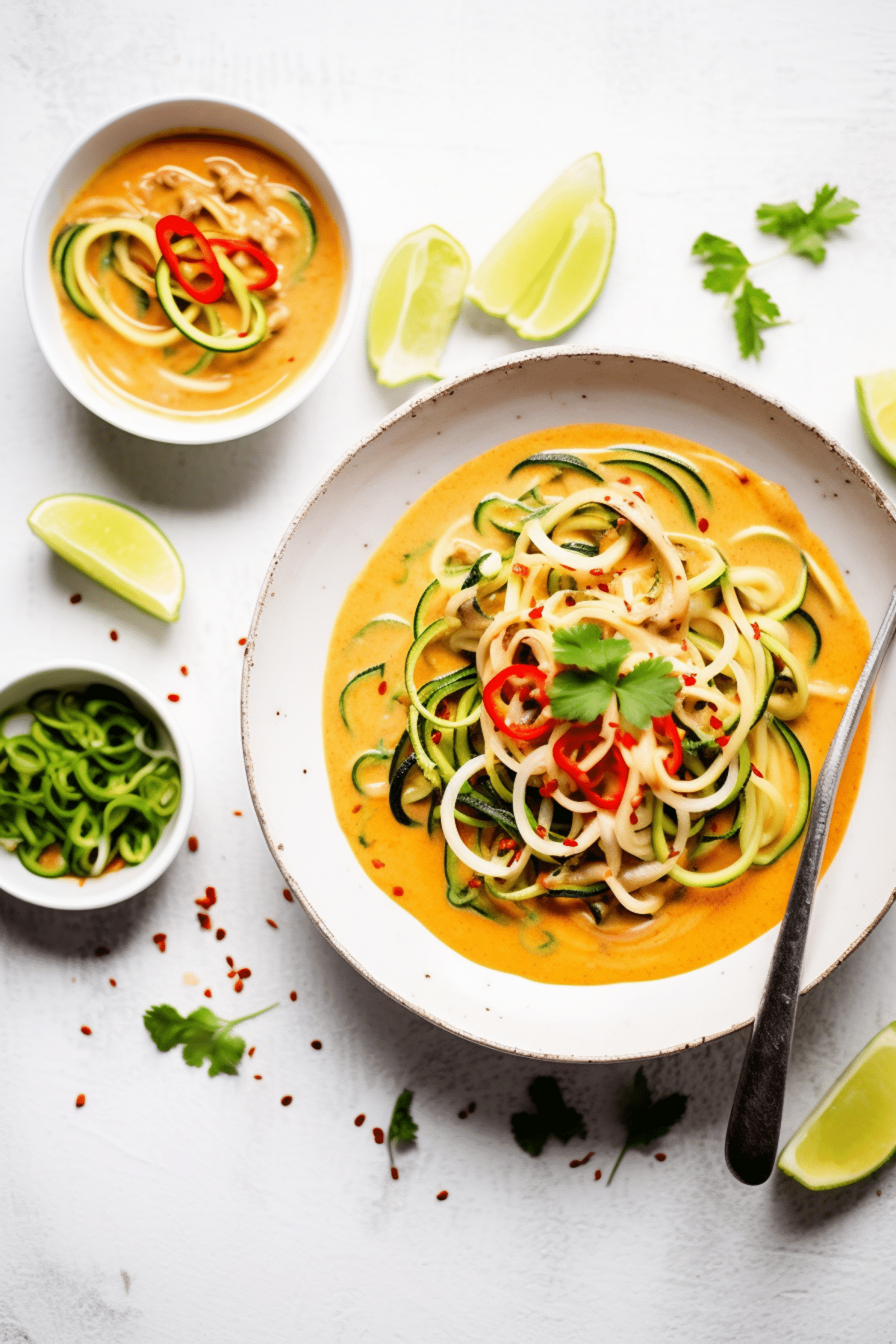 Vegan Keto Spicy Thai Peanut Soup_001
