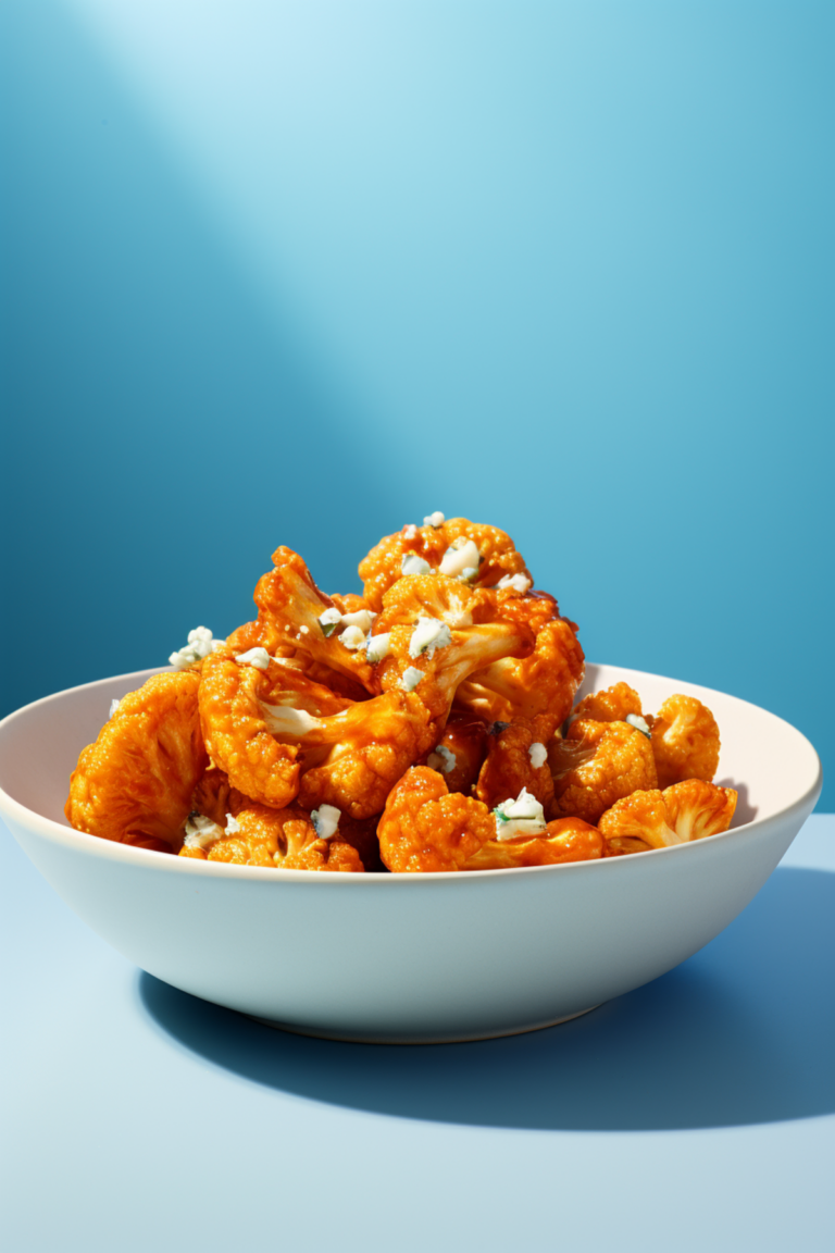 Air Fryer Buffalo Cauliflower_001