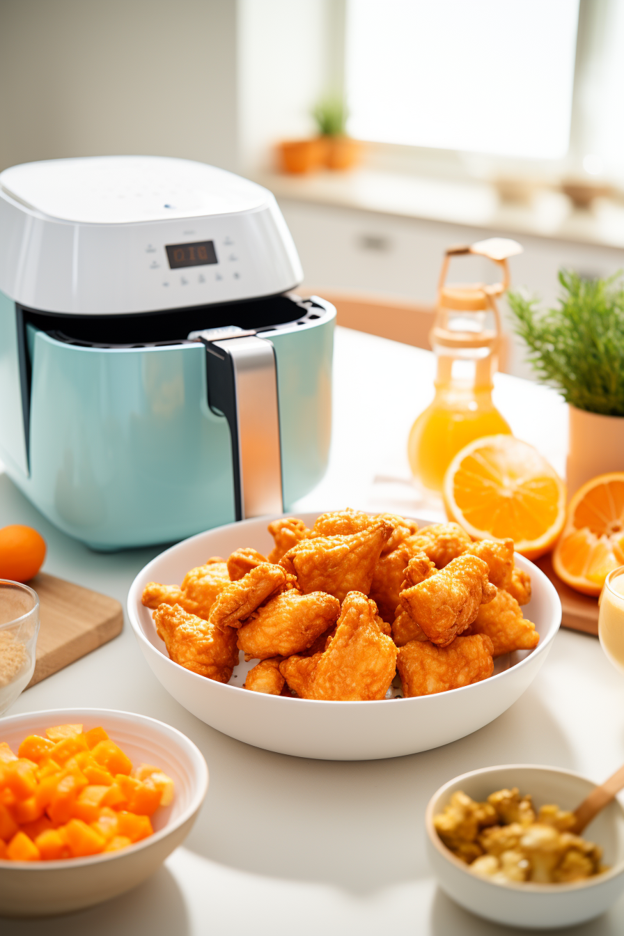 Air Fryer Buffalo Cauliflower