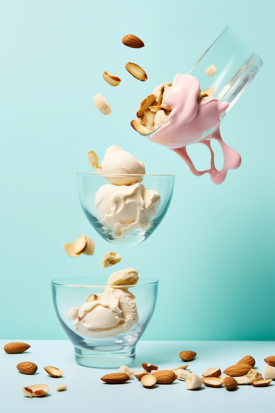 Creamy Keto Almond Milk Ice Cream