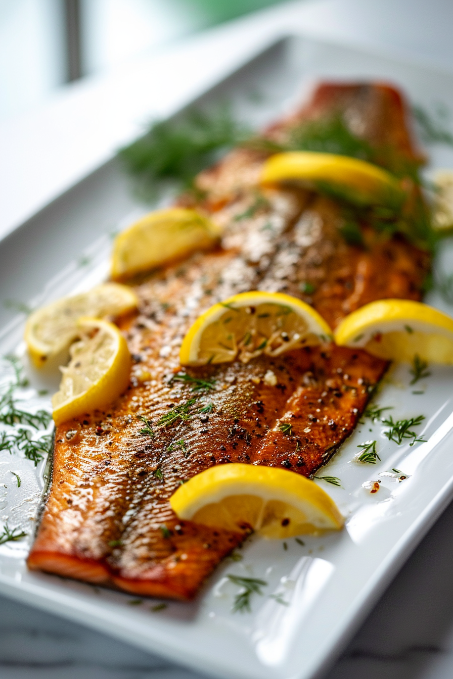 Baked Rainbow Trout