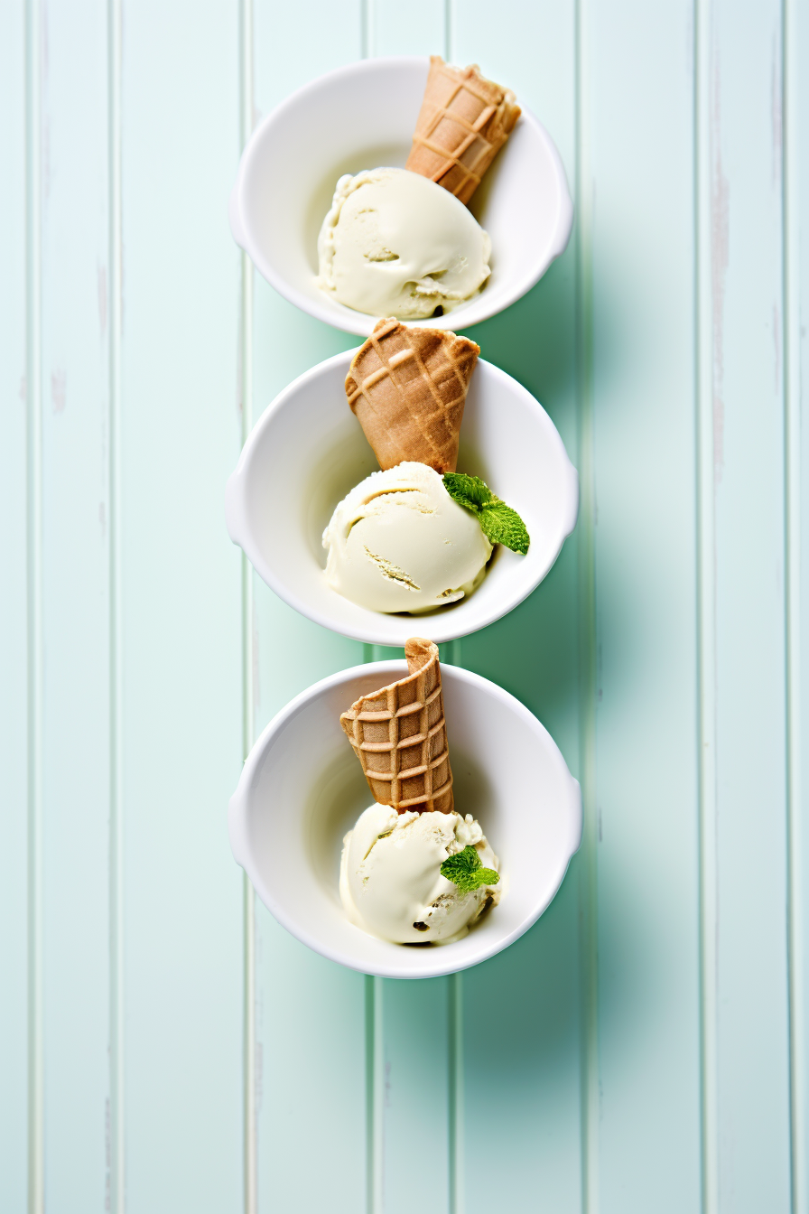 Keto Ice Cream Preparation