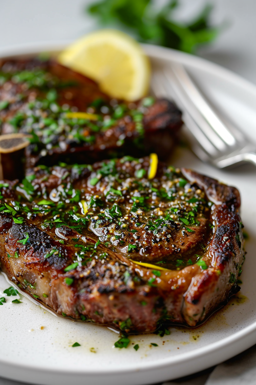 Seasoning Chuck Eye Steak