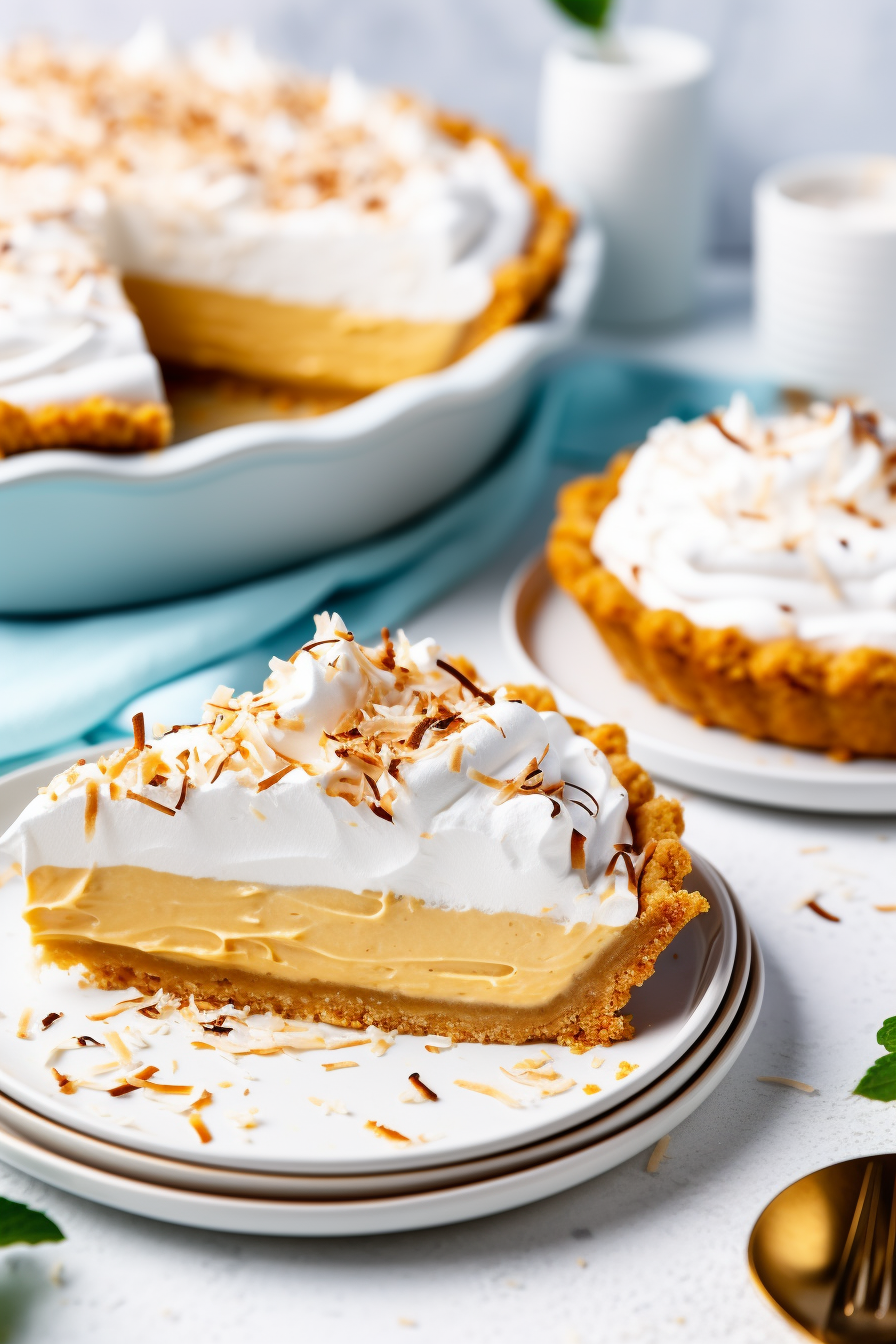 Keto Coconut Cream Pie