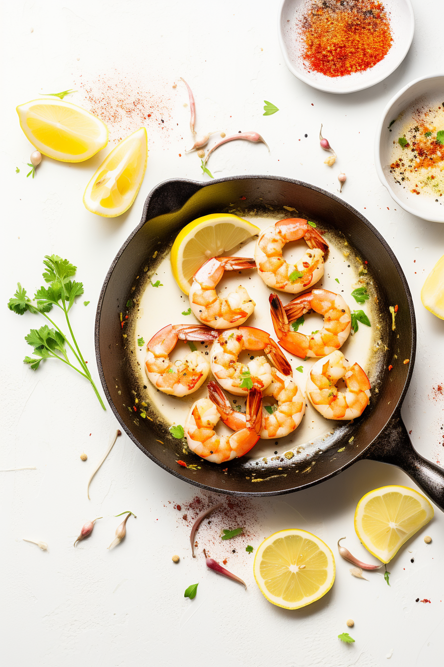 Garlic Butter Shrimp Dish