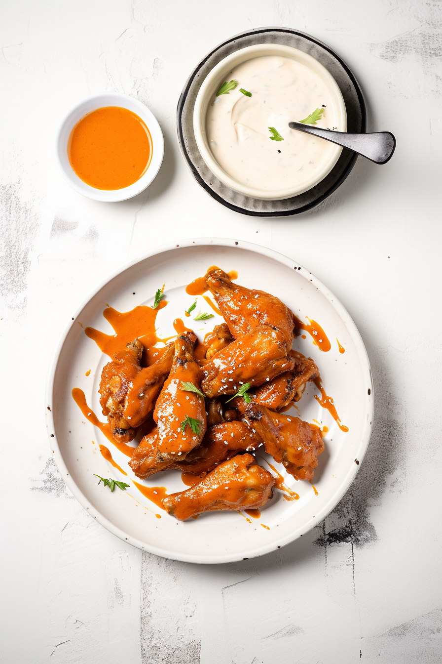 Keto Air Fryer Buffalo Wings