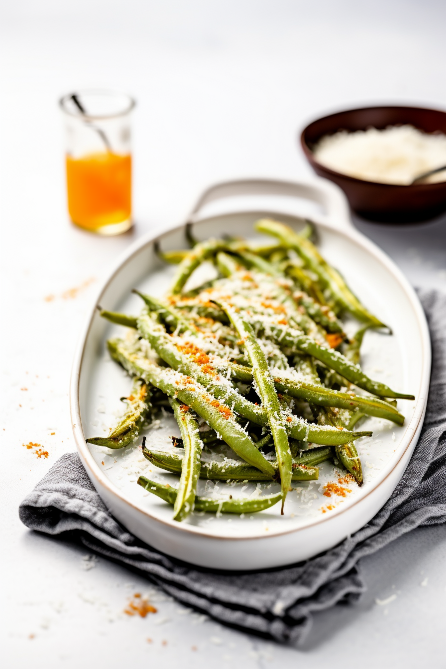 Keto Air Fryer Green Beans