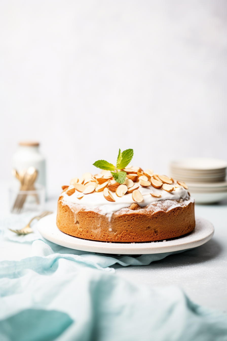 Ingredients for Keto Almond Flour Cake