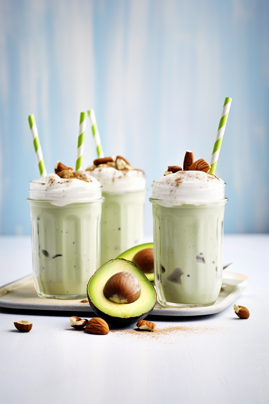 Creamy Avocado Smoothie Texture