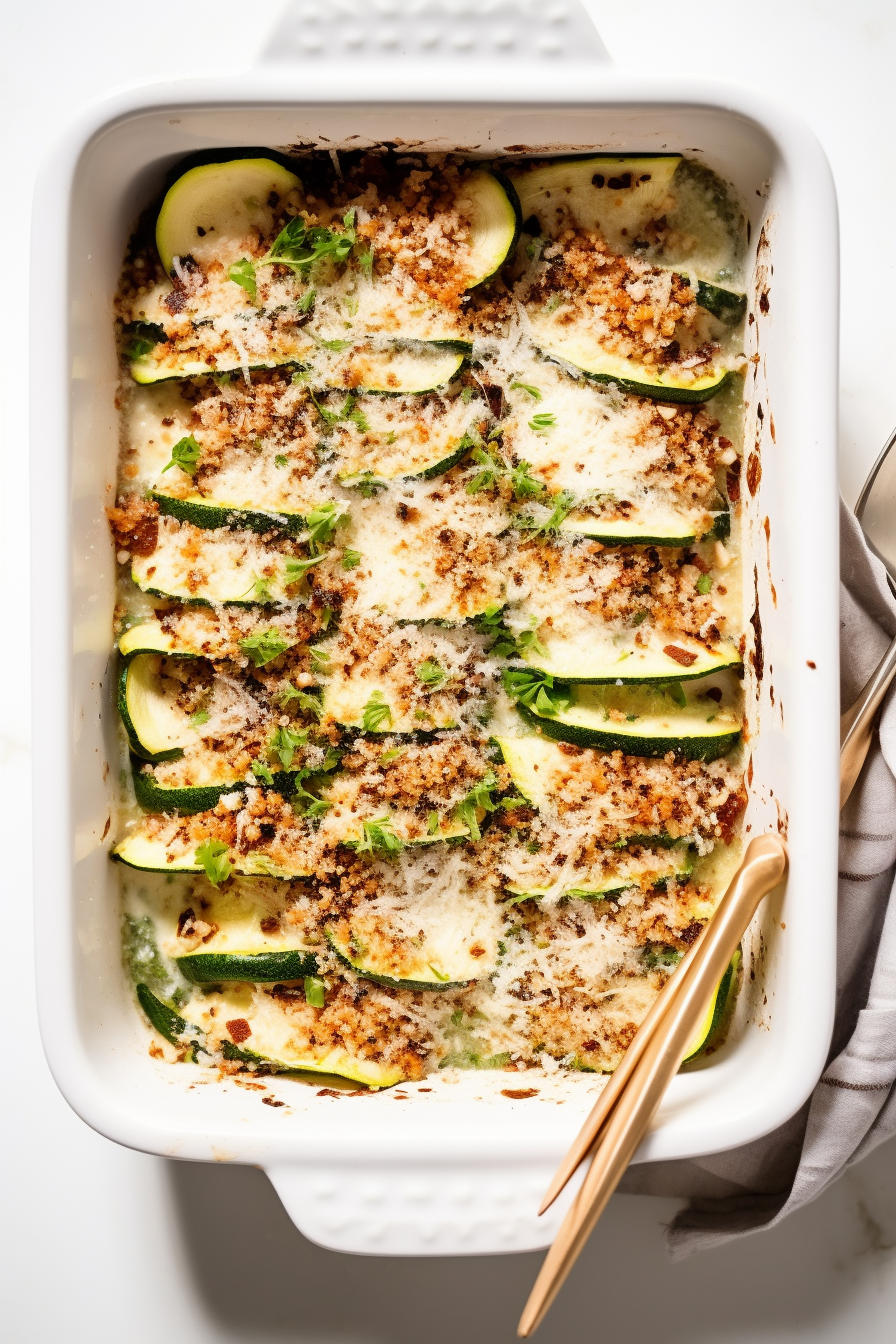 Keto Bacon Swiss Zucchini Bake Final