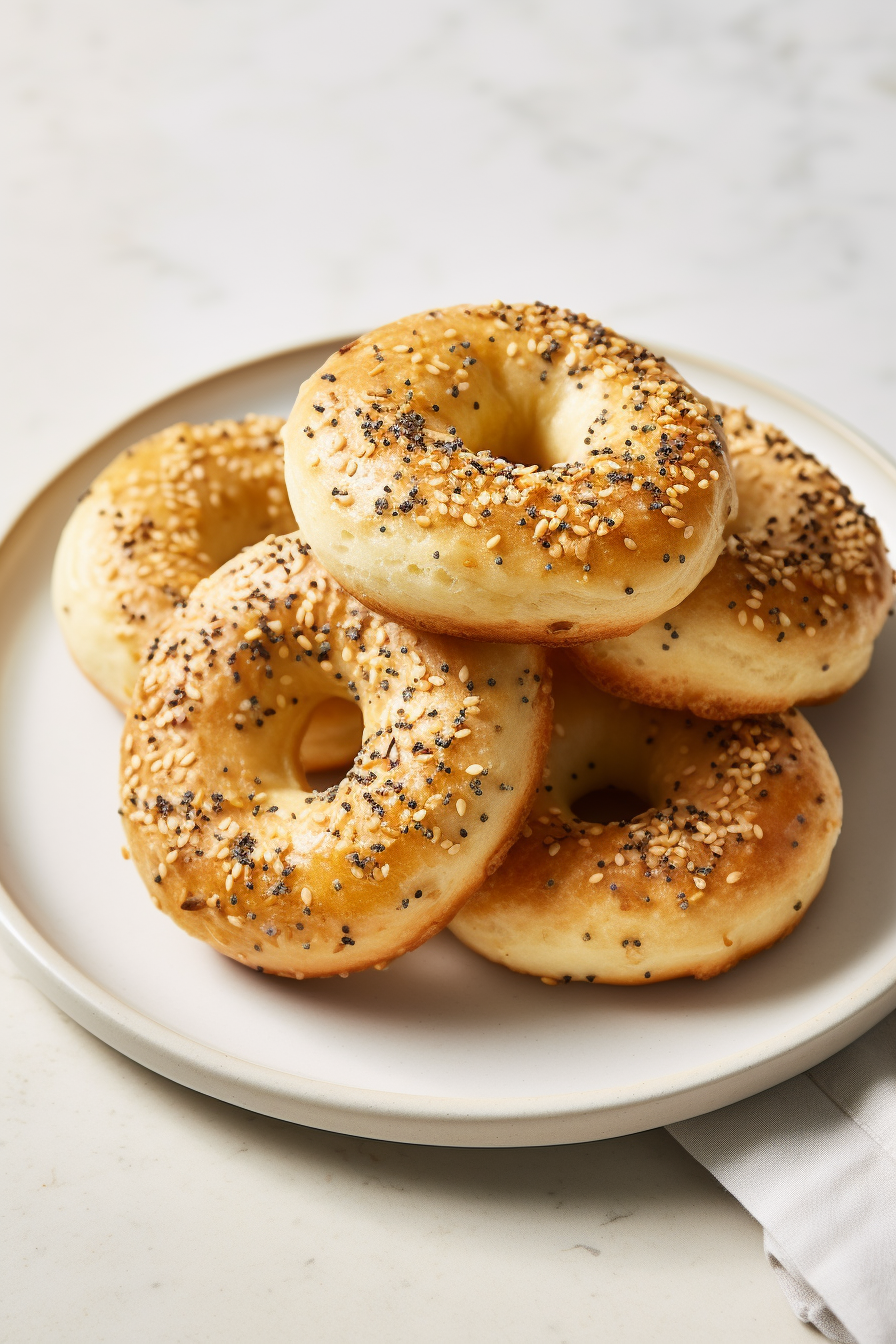 Keto Bagels Baking