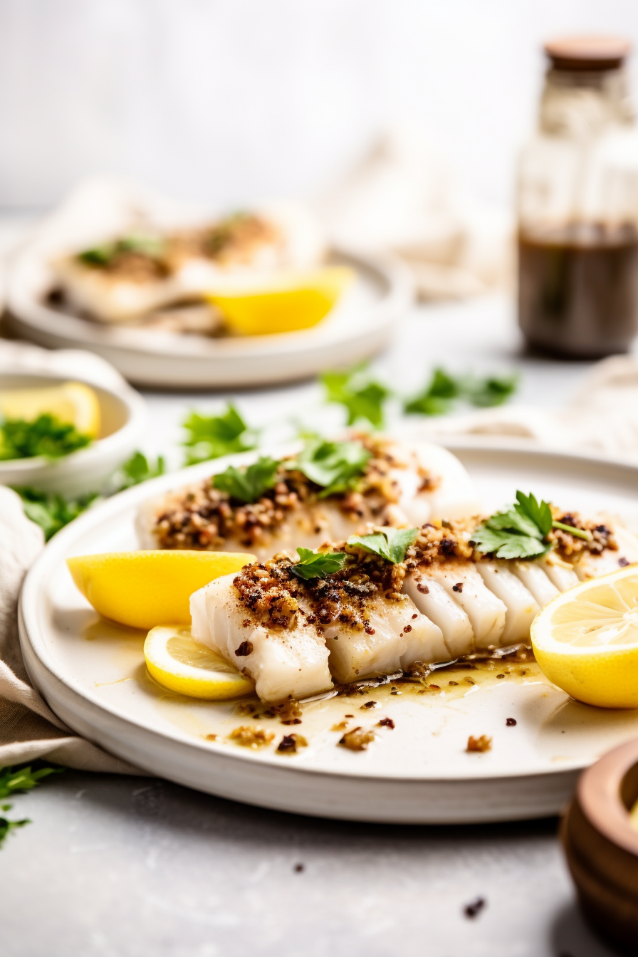 Keto Baked Cod