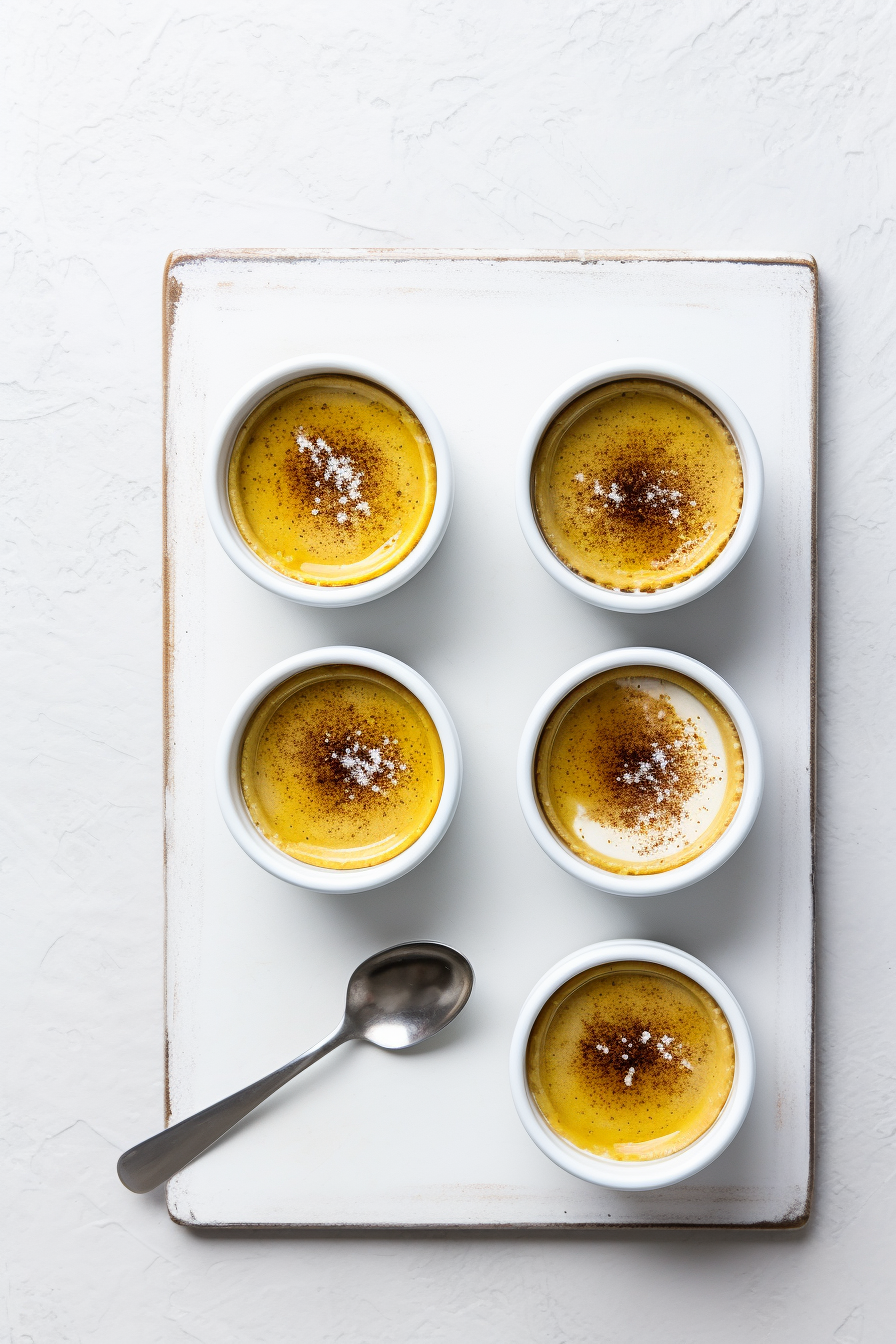 Keto Baked Custard in Water Bath