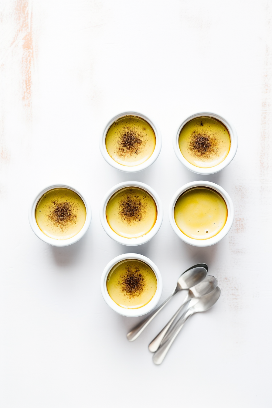 Ingredients for Keto Baked Custard