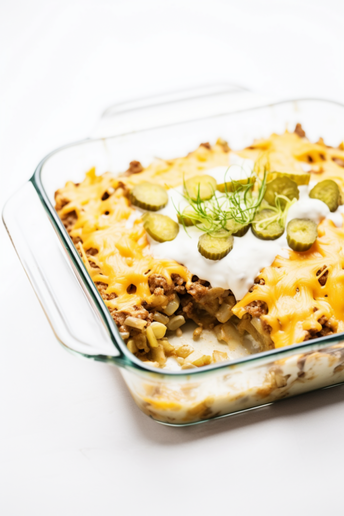 keto big mac casserole_001