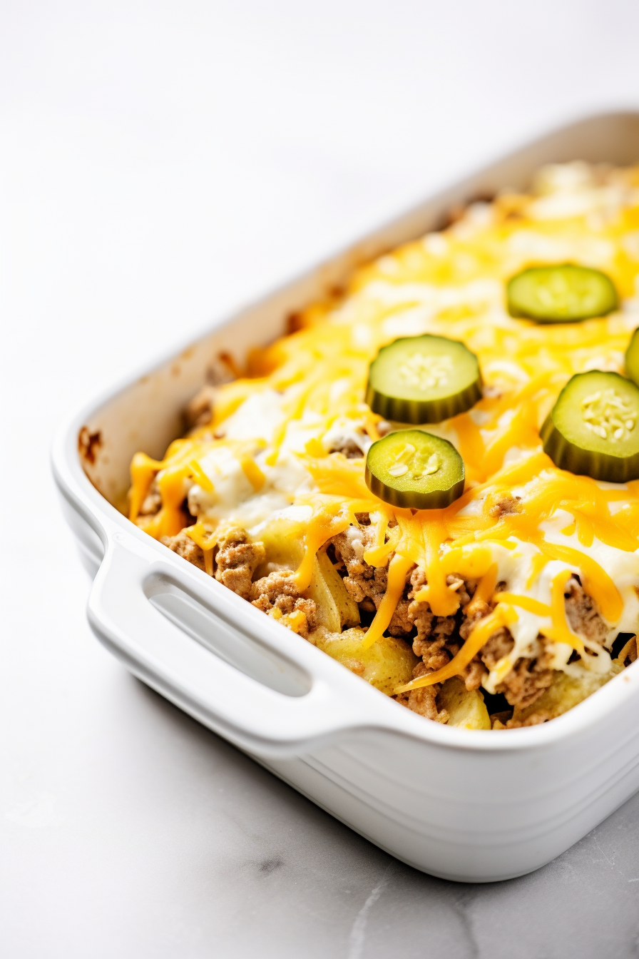 Keto Big Mac Casserole Final