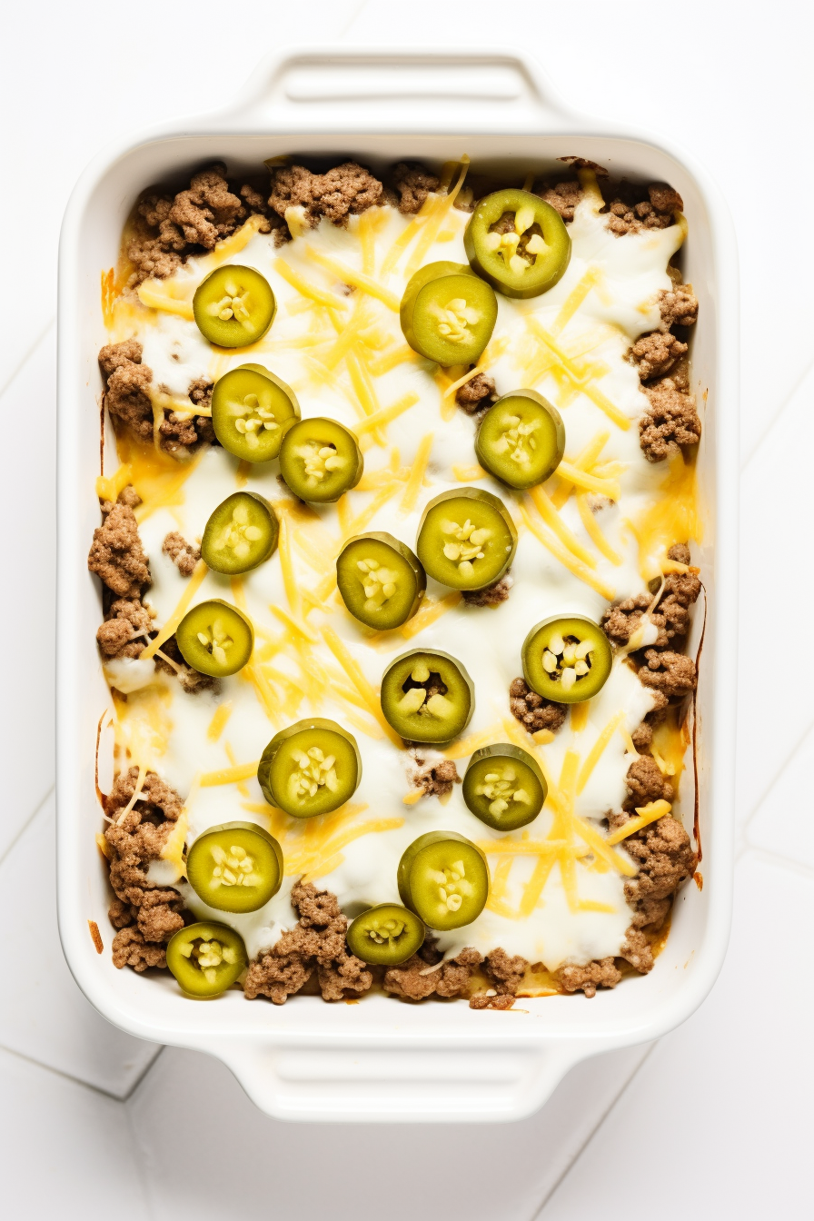 Keto Big Mac Casserole