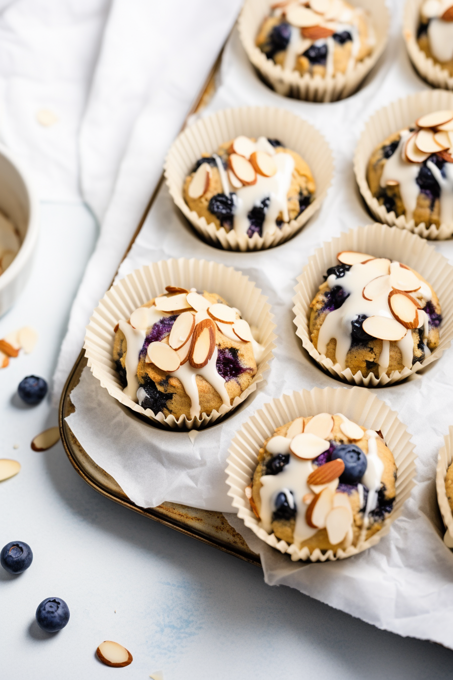Keto Blueberry Cream Cheese Muffins