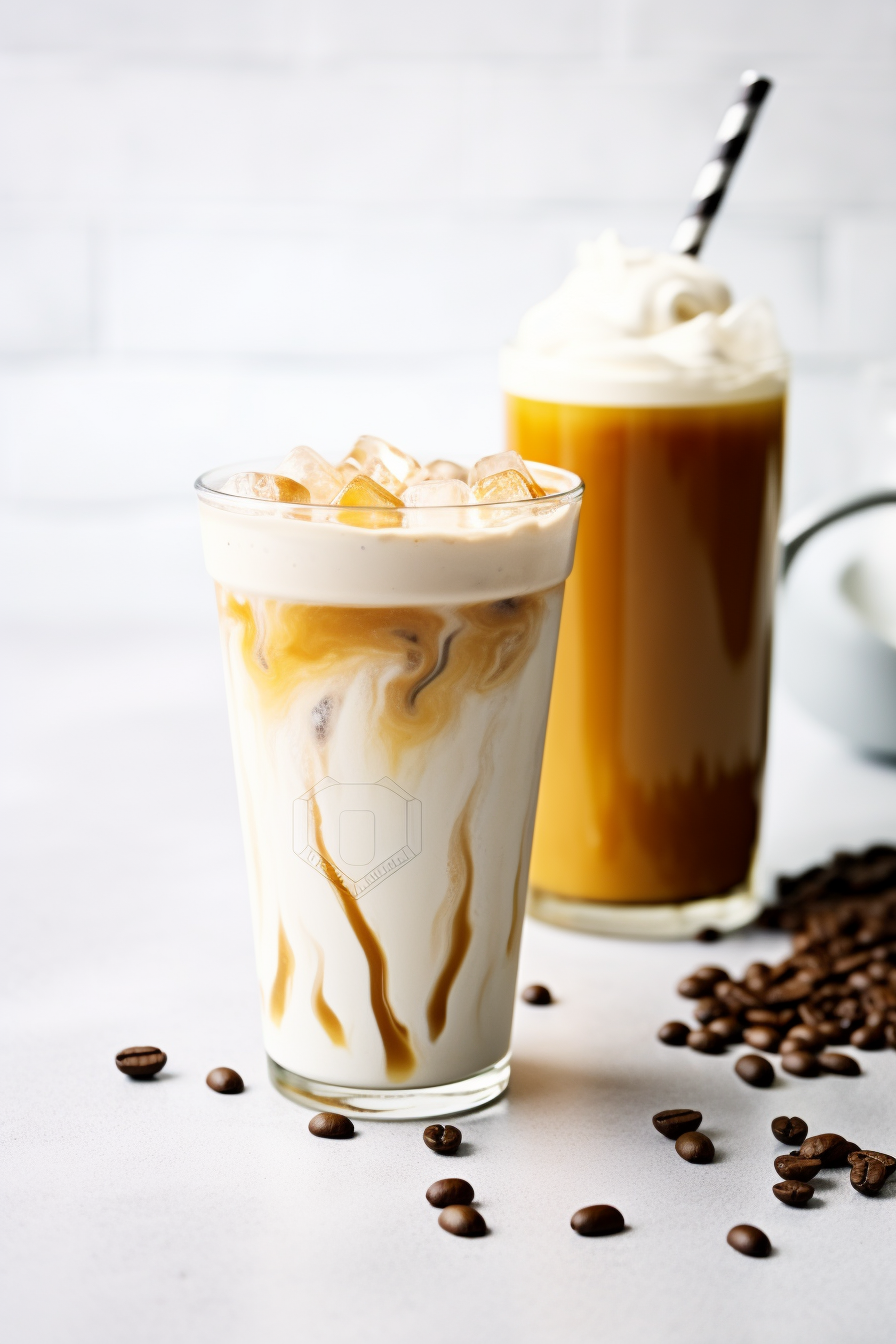 Keto Caramel Macchiato Preparation