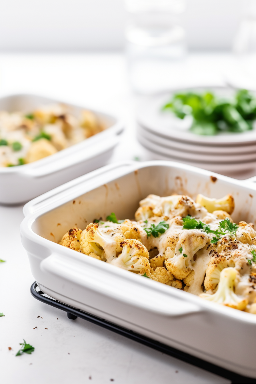 Creamy Keto Cauliflower Mac and Cheese