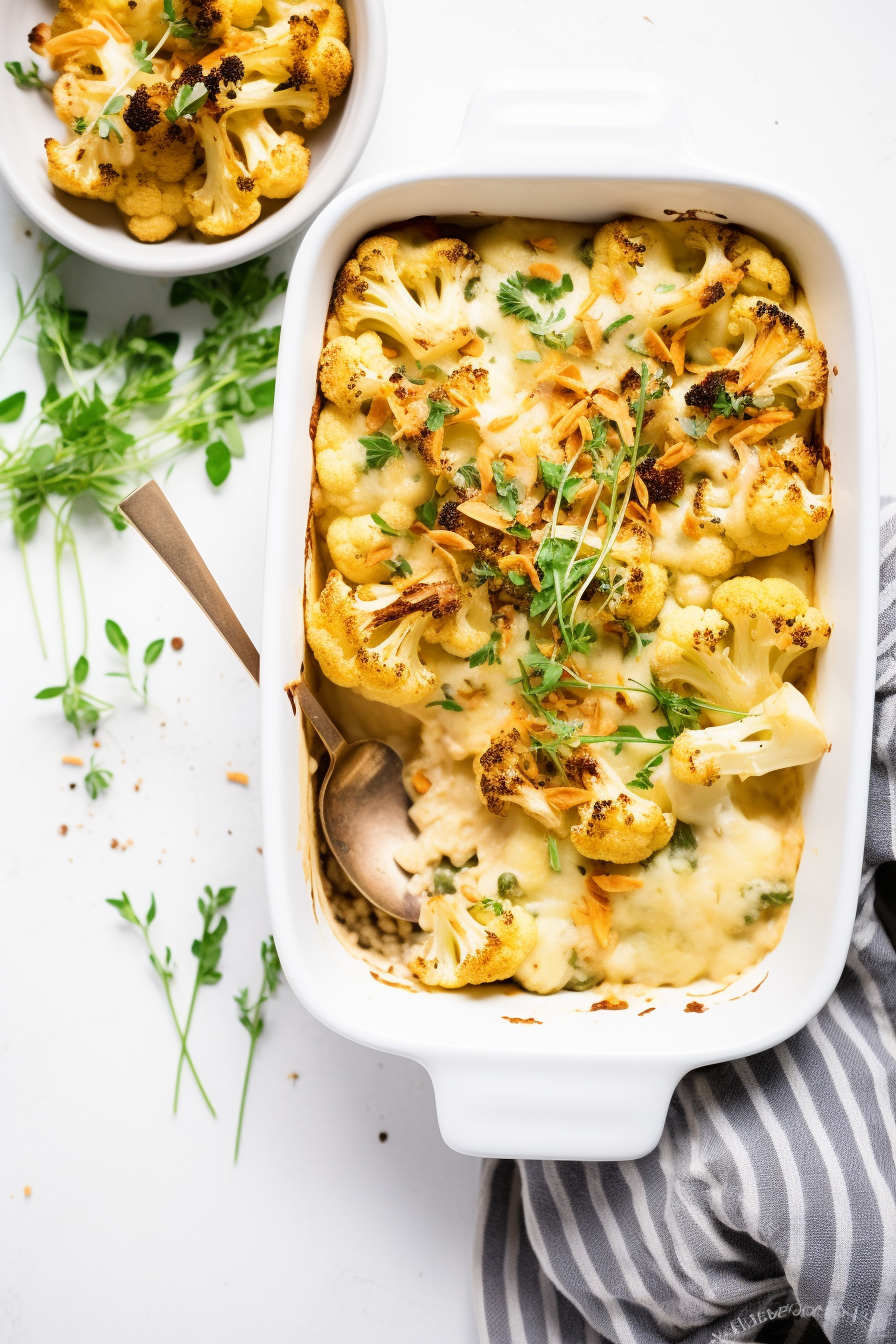 Keto Cauliflower Mac and Cheese
