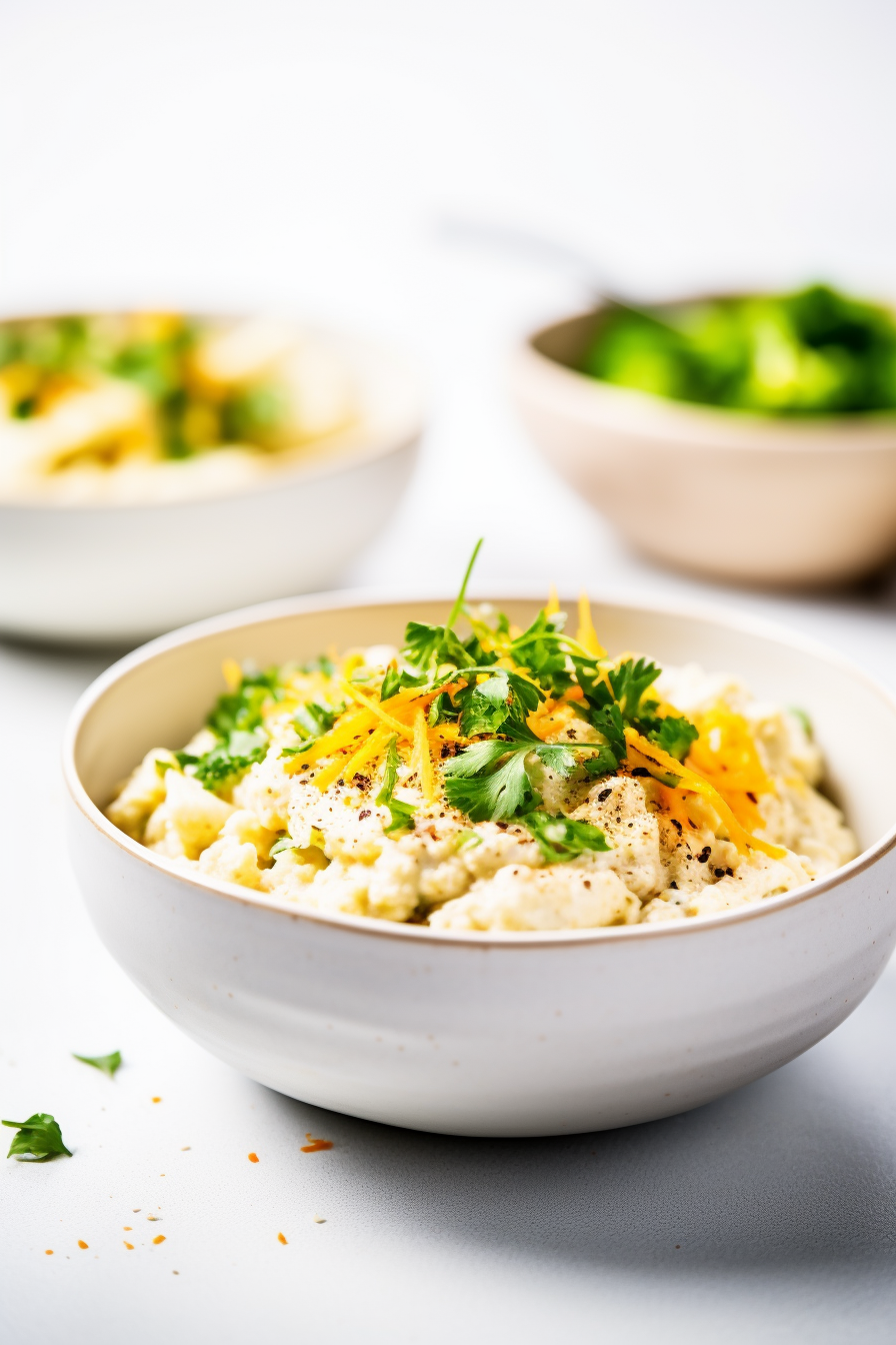 Keto Cauliflower Rice Preparation
