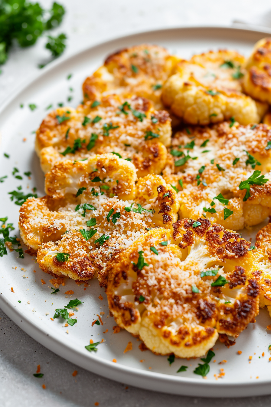 Keto Cauliflower Steaks in the Oven