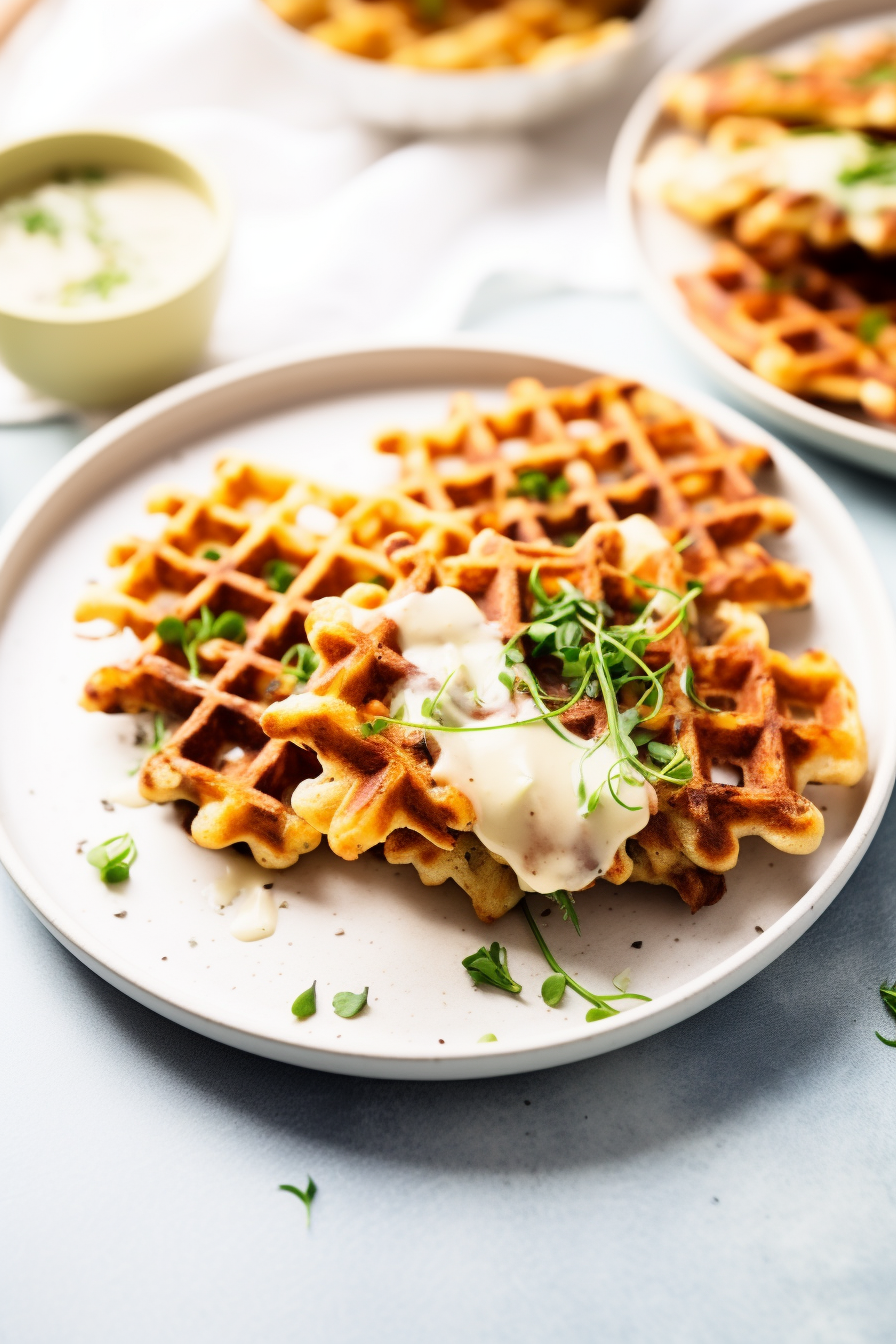 Golden Keto Chaffles