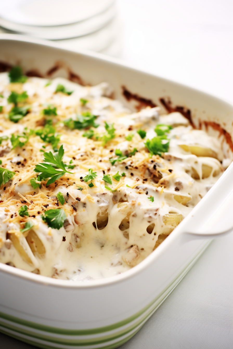 Ingredients for Keto Chicken Casserole