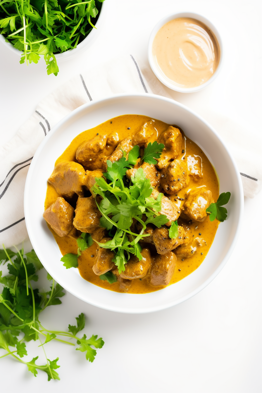Simmering Keto Chicken Curry