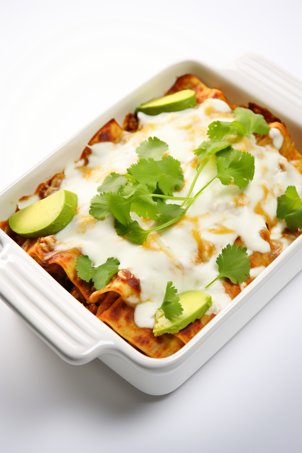 keto chicken enchilada casserole_001