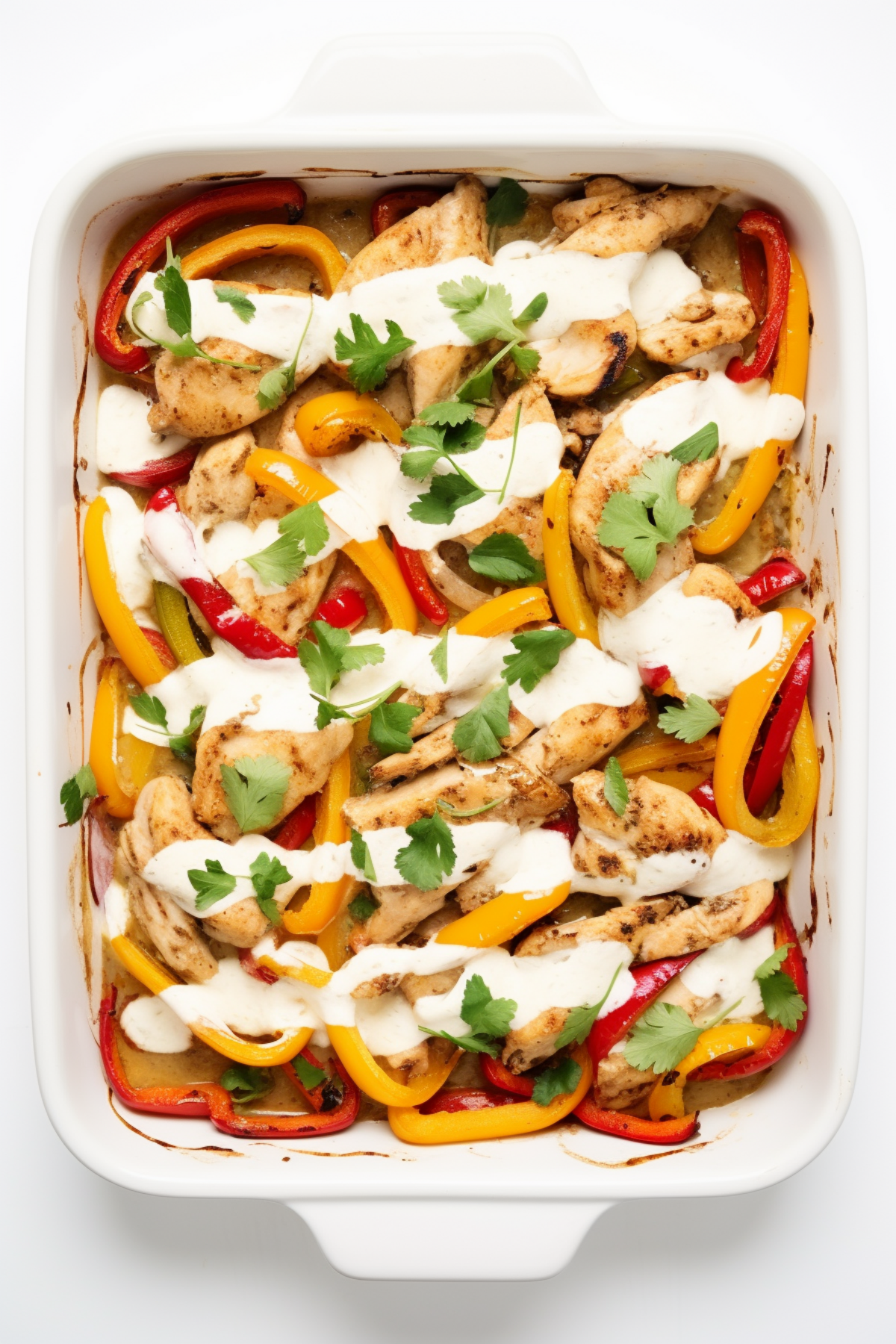 keto chicken fajita casserole_001