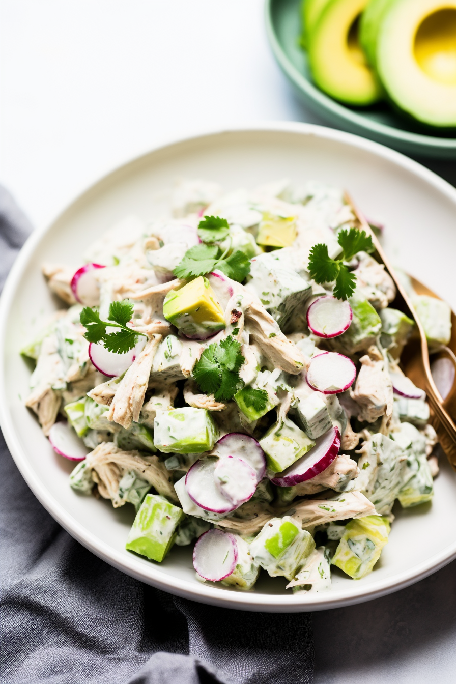 Keto Chicken Salad Prep