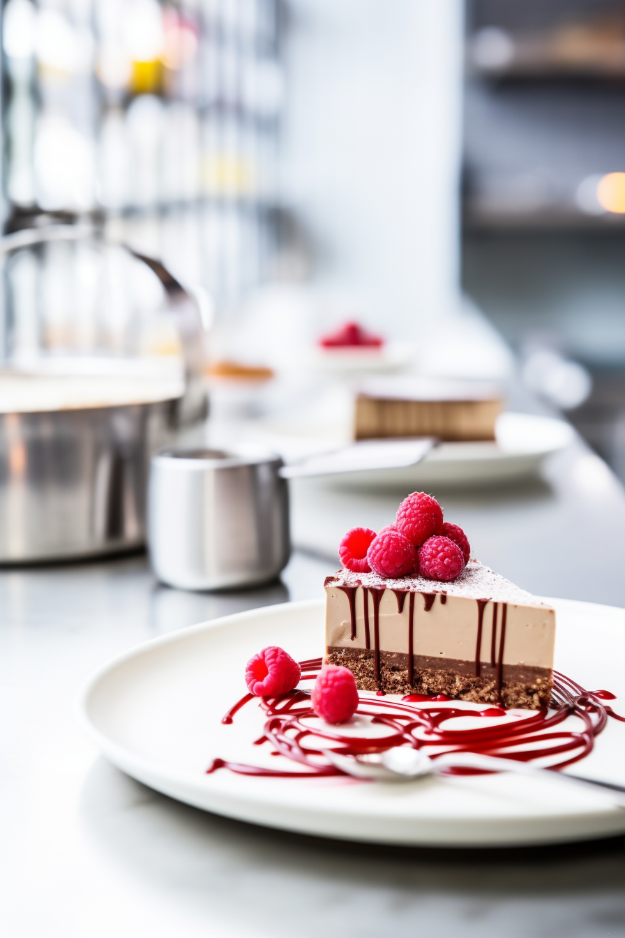 Keto Chocolate Cheesecake Preparation