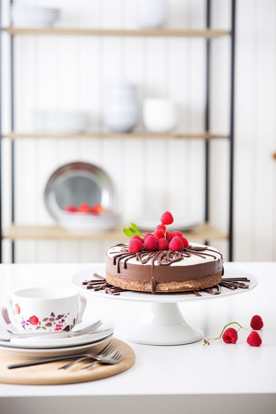 Keto Chocolate Cheesecake