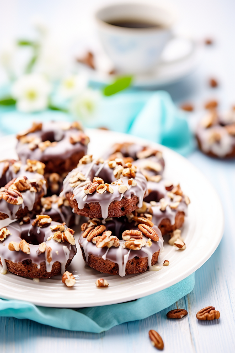 Keto Chocolate Donut Preparation