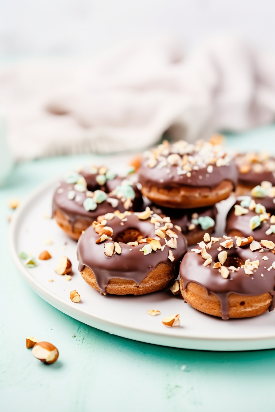 Keto Chocolate Donuts