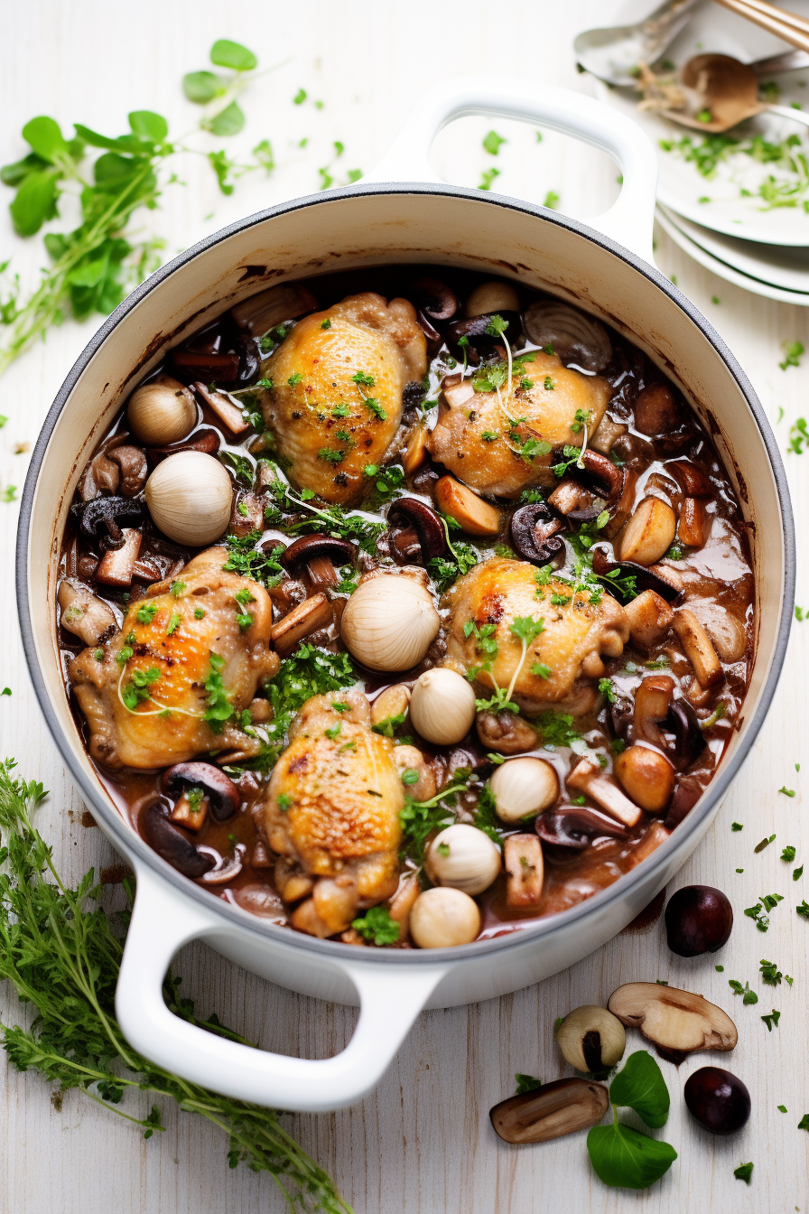 Keto Coq Au Vin