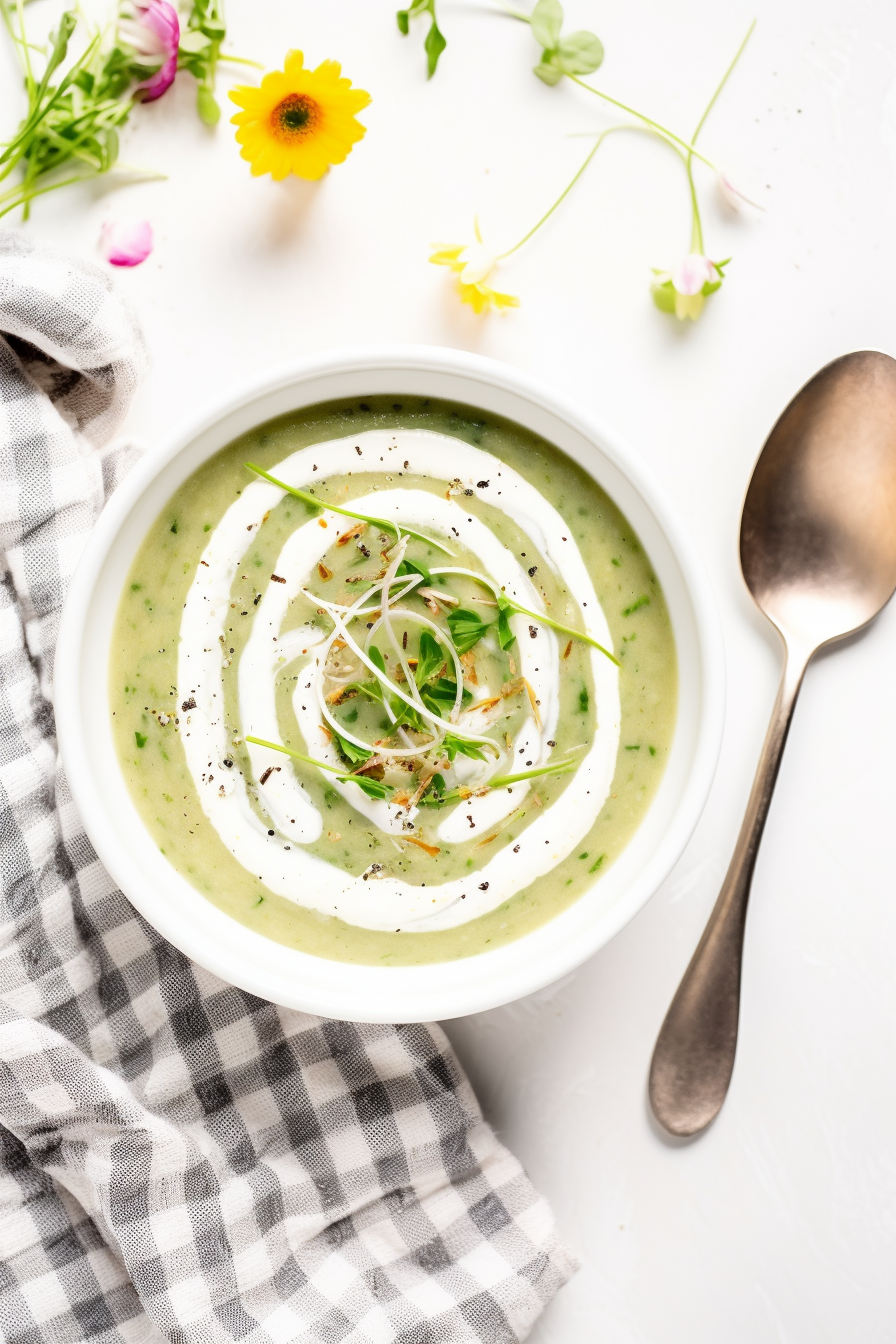 Keto Cream of Asparagus Soup