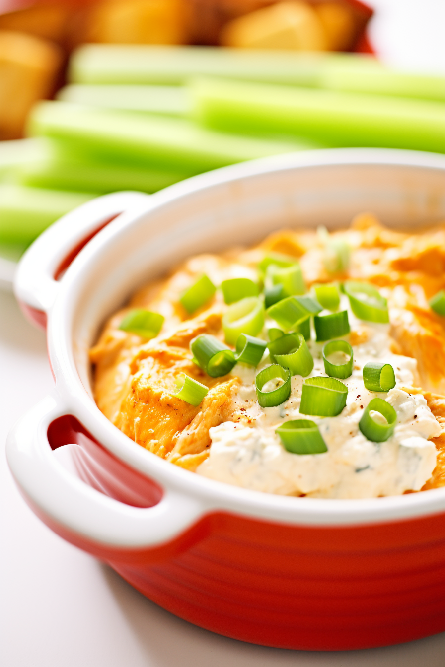 Keto Crockpot Buffalo Chicken Dip