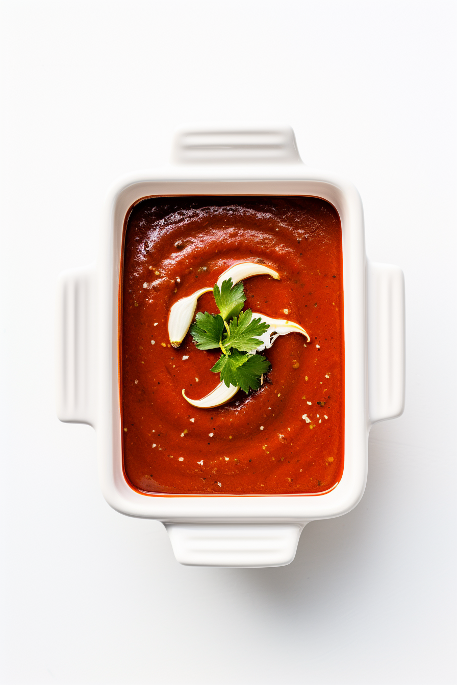 Finished Keto Enchilada Sauce