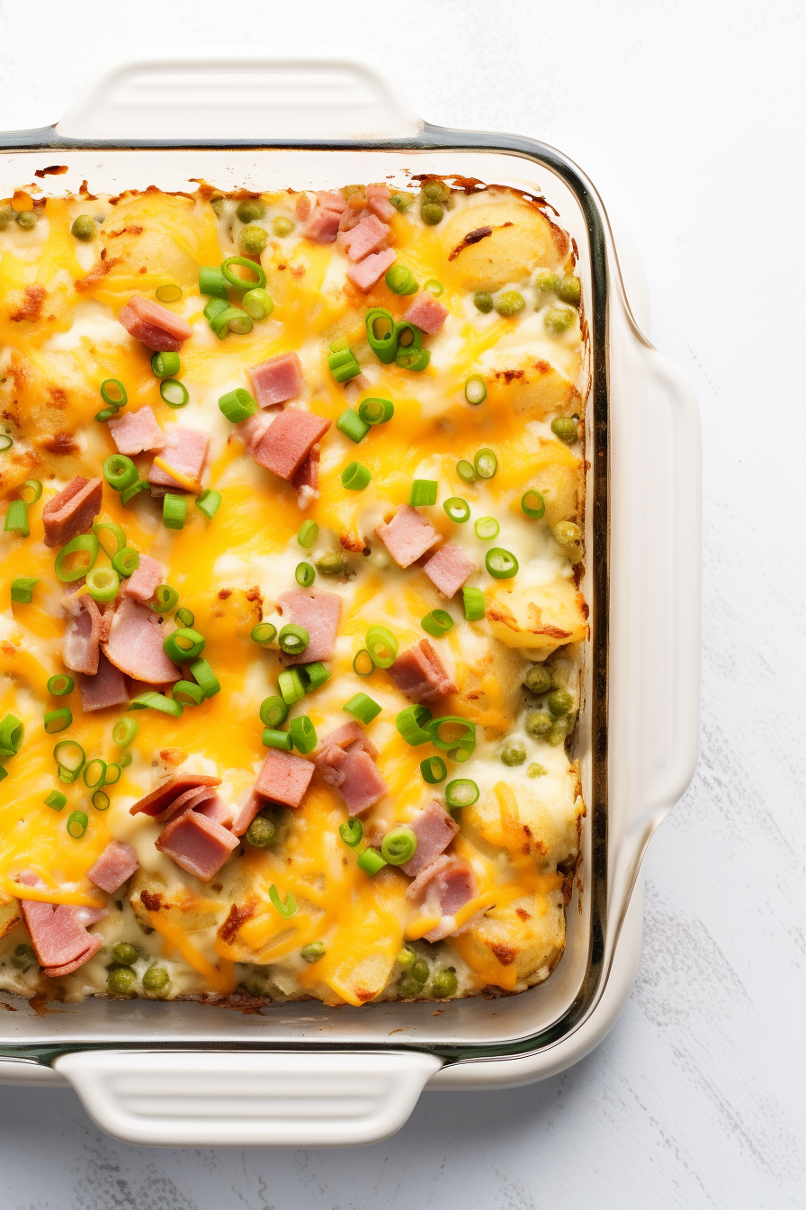 Ingredients for Keto Ham Casserole