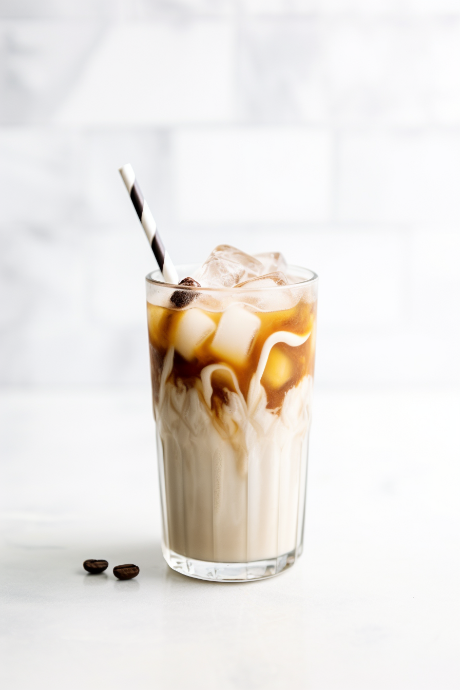 Iced Keto Coffee Preparation