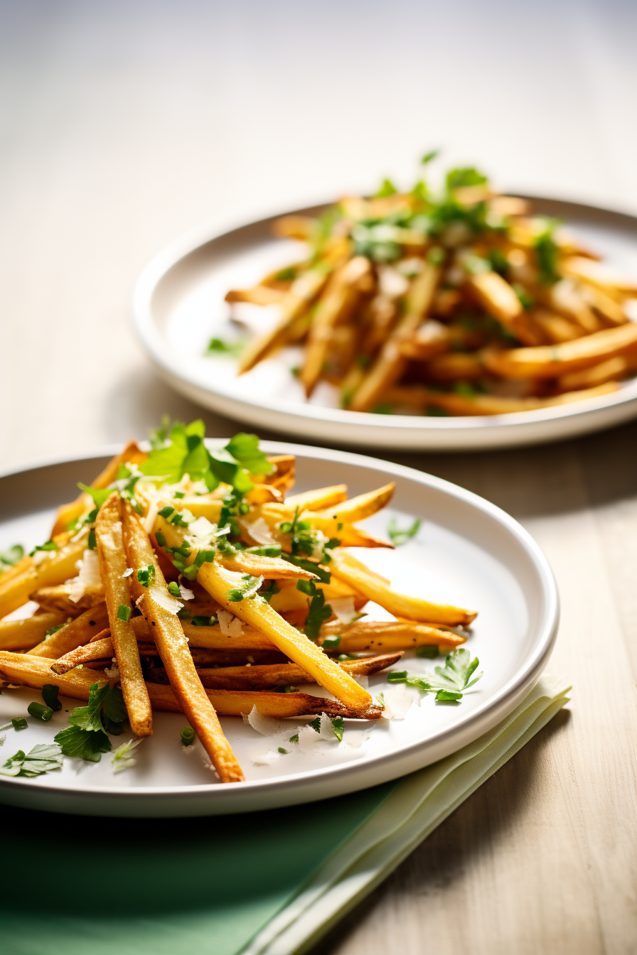 Baked Jicama Fries
