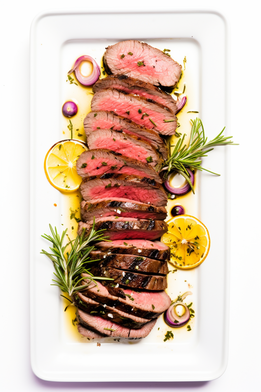 Marinating Keto London Broil