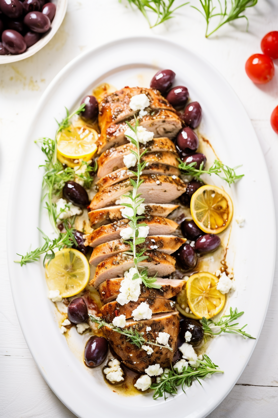 Keto Mediterranean Chicken Prep